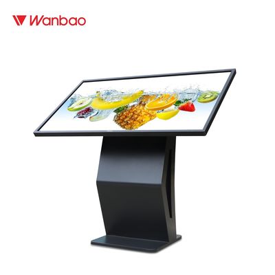 65&quot; горизонтальная электронная машина запроса экрана LCD касания сети Signage HD Wi-Fi