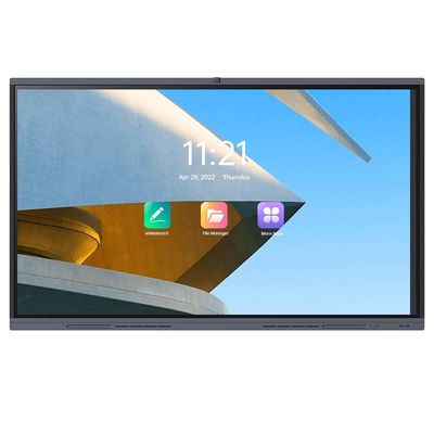 Индикаторная панель экрана касания H11S Multi умная взаимодействующая OEM 4K цифров Whiteboard 86 дюймов