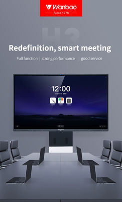 индикаторная панель умной доски 55inch 65inch 75inch 86inch взаимодействующая для конференции