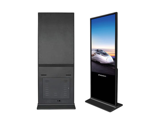 Взаимодействующий пол СИД касания стоя игрок рекламы ЛКД 65&quot; большой экран