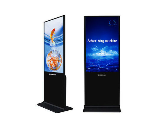 Свободные стоящие крытые цифров рекламируя дисплей с экраном касания LCD для торгового центра