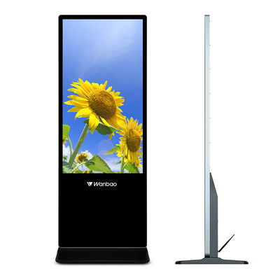 43 50 55 тотем экрана касания 65 дюймов вертикальный рекламируя дисплей Signage LCD цифров