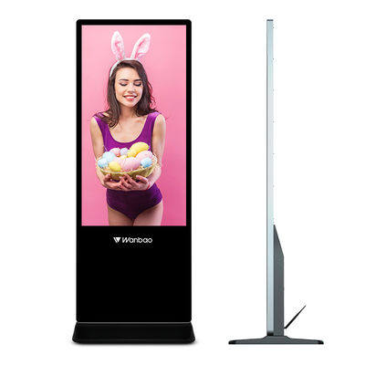 Signage 43 цифров оборудования медиа-проигрывателя тотема Windows дюйма крытый рекламируя