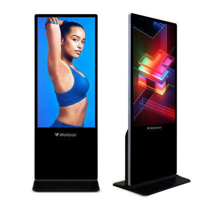 Киоск Wifi 3G экрана касания 50 дюймов рекламируя взгляд рекламы Signage цифров Signage цифров игрока дисплея